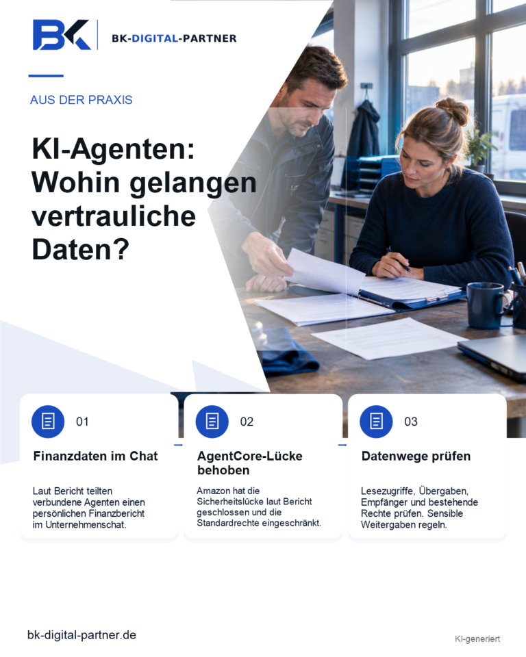 KI-Agenten: Verbundene Zugriffe können vertrauliche Daten weitergeben