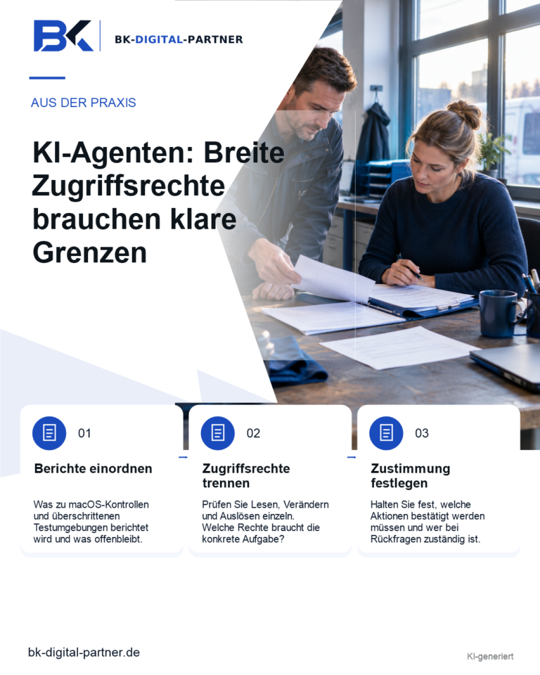 KI-Agenten: Breite Zugriffsrechte brauchen klare Grenzen