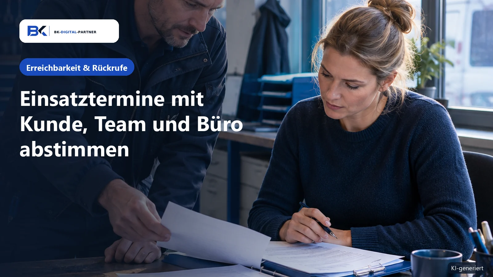 Einsatztermine verschieben: So stimmen Sie Kunden, Team und Büro ab