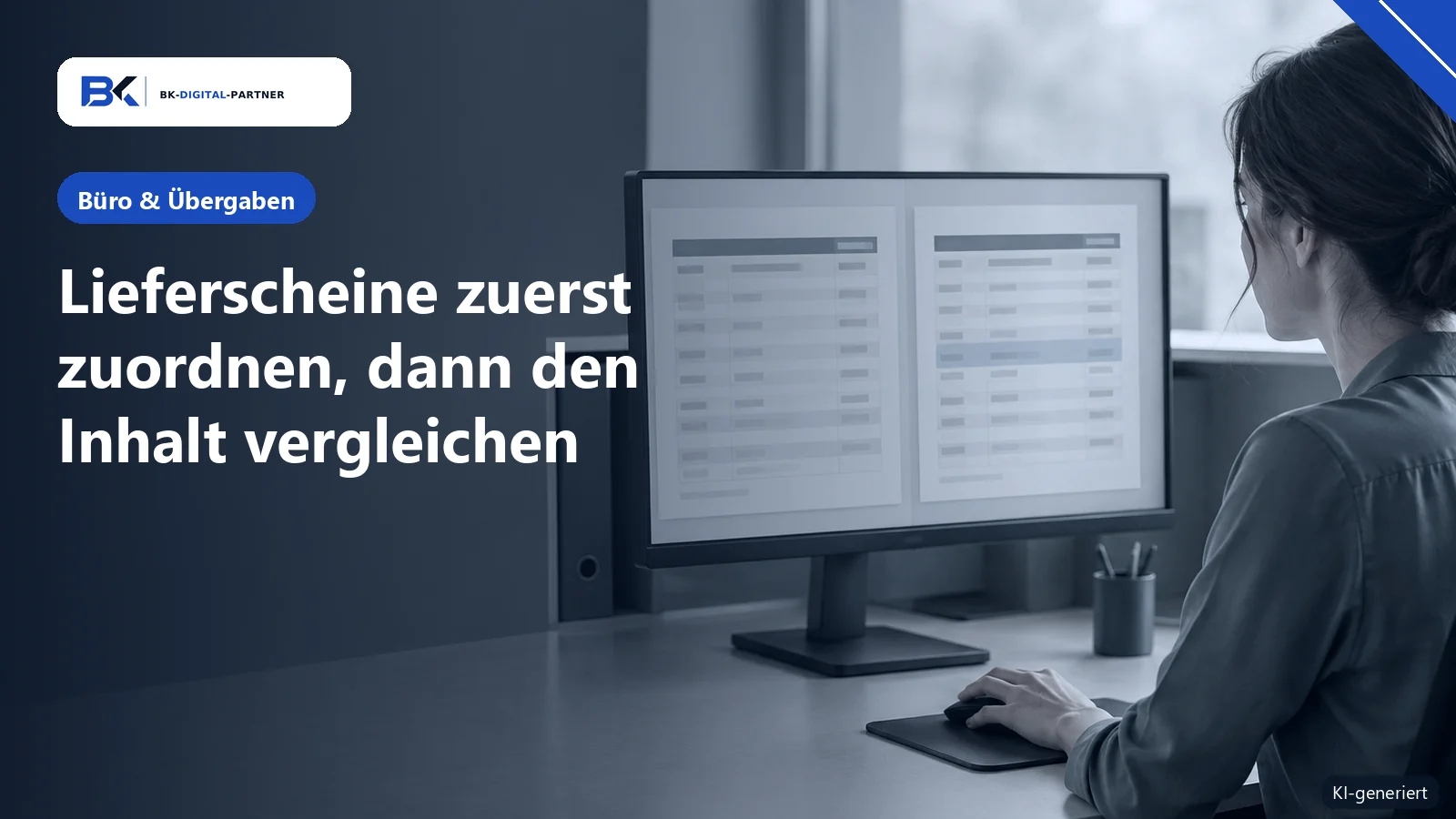Lieferschein mehrfach erhalten: Dokumente eindeutig einem Vorgang zuordnen