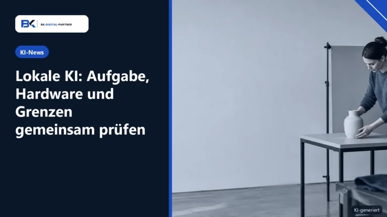 Lokale KI im Unternehmen: Aufgabe, Hardware und Grenzen prüfen