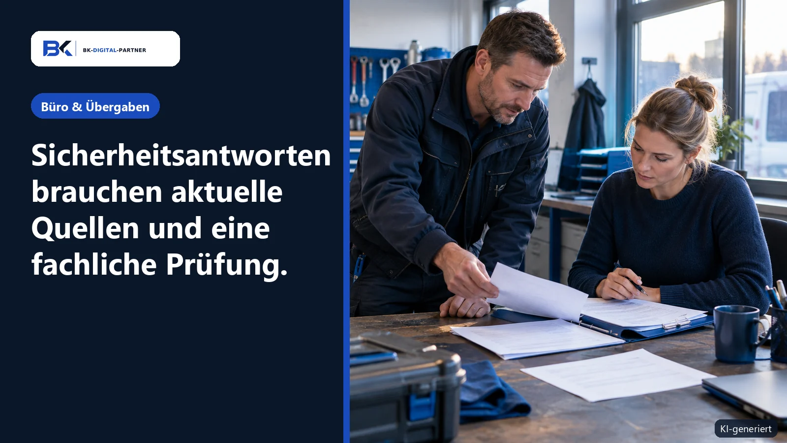 KI-Morgenbrief: Sicherheitsfragebögen mit belegten Antworten bearbeiten